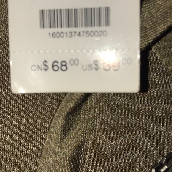 Bebe Sz L Made in U.S.A. Top NWT - Picture 7 of 8